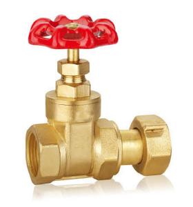 Quality Forged Brass Gate Valve DN32 DN40 CW617 Water Control Valve With Thread WRAS wholesale