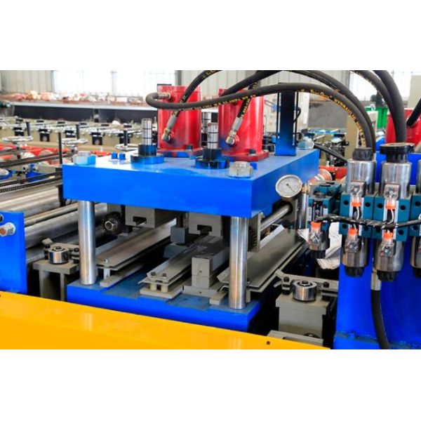 C80-300 C Purlin Roll Forming Machine , Quick Change Size Roll Forming Machine