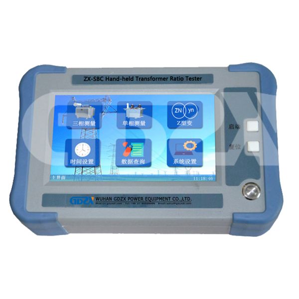 ZX-SBC Easy Operation Built-in Battery Hand-held High Precision Transformer Ratio Tester