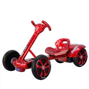 China Remote Rechargeable Kids Ride On Car Four-wheel Drift Go-kart with Independent Brakes on sale