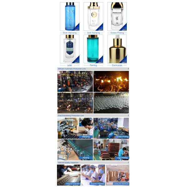 Wholesale 35 ml clear glass serum bottles square essence bottles with good price