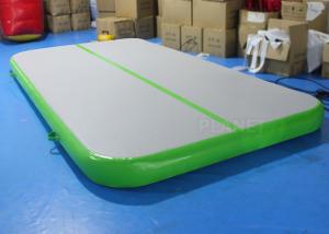 Quality Drop Stitch Inflatable Air Track , Gymnastics Air Mat Apply To Sport Game wholesale