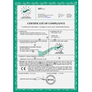 Changshu Seagull Crane&Hoist Machinery Co.,Ltd Certifications