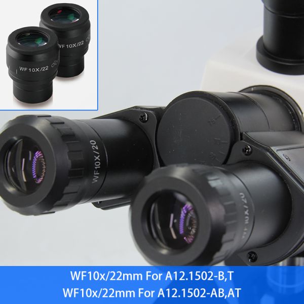 infinity Plan Achromatice Compound Optical Microscope 3W LED A12.1502 Backward Quadruple Nosepiece