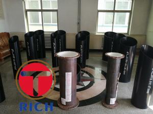 Quality Api 5ct Ms Round Seamless Welded Pipe , Erw Casing Q235 Mechanical Steel Tubing wholesale