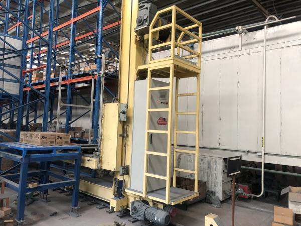 Cheap Bolted Structure Automated Warehouse Racking Systems With SS400 / Q345B Steel Material for sale