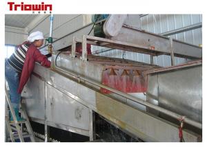 Quality Concentrated Tomato Paste Making Machine , Tomato Sorting Machine With Pre Washing Unit wholesale