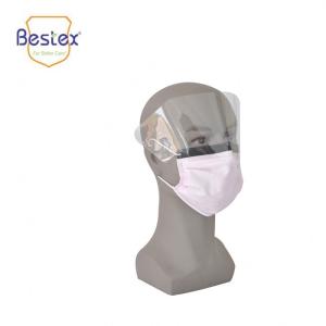 2.5cm Width Disposable Face Mask With Eye Shield