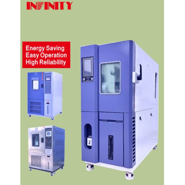 Air-cooled Programmable Constant Temperature Humidity Test Chamber Temperature Uniformity of ≦2.0C