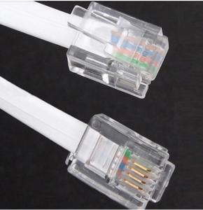 China Good quality telephone wire connector RJ11 splitter telephone extender junction box extension socket on sale