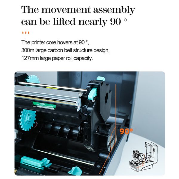 Custom Logo Barcode Label Printer OEM ODM Hanbu Thermal Label Printer