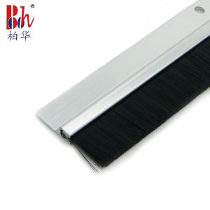 Quality 1000mm Aluminium Door Bottom Brush Strip Silver Door Sweep wholesale