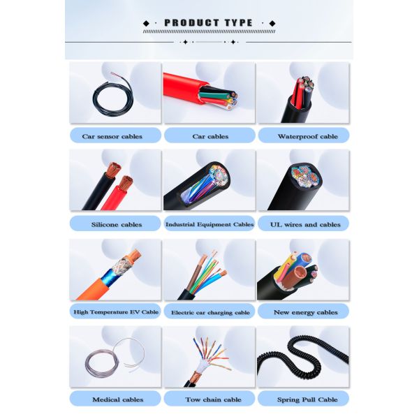 10-30AWG High Temperature PVC Insulated UL1015 Appliance Cable