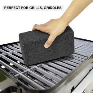 China Grill Cleaning Brick- Blackstone Griddle Scraper, Commercial Grade Pumice Cleaner Tool for Flat Tops, Grate Tough Greas on sale
