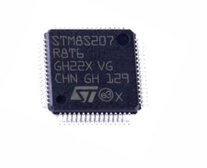 MCU 24MHz, 8-Bit MCU LQFP-64 STM8S207R8T6 Suitable for smart door lock and fingerprint lock scheme