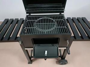 Quality Movable CSA Charcoal BBQ Grill 30kgs Stainless Steel Wood Grill wholesale