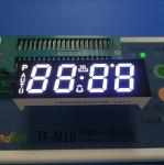 Ultra White Custom LED Display , 4 Digit Seven Segment Display Common Anode For