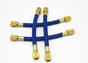 Quality Flexible Brass Refrigerant Charging Hose Refregirator Fittings Parts Smooth Surface wholesale