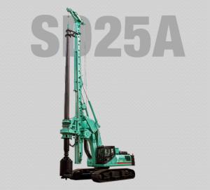 Quality Multi Functional Rotary Water Well Drilling Rig Hydraulic 25M wholesale