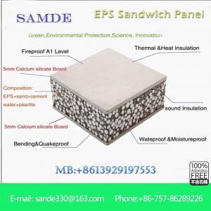 China Lightweight extruded polystyrene sandwich wall board panel prefabricated wall construction on sale
