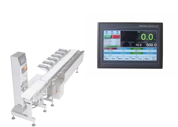Cheap HMI Conveyor Checkweigher Indicator Controller , Digital Weighing Instrument Indicator for sale