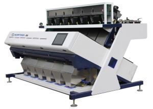 6 Chute Grain Color Sorting Machine CCD Camera Multi Function
