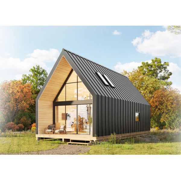 ISO 9001 Modern European Style Luxury Villa with Steel Frame modular home Kits