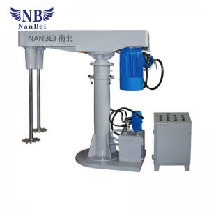 Quality 15kw 1.1m Lifting Stroke CE Approved Electric High Speed Disperser Mixer wholesale
