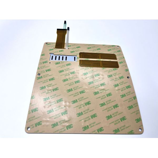 Copper ESD Shielding Layer Mechanical Key Switches With Metal Dome Embossing Key