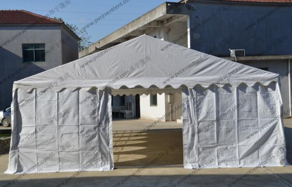 Cheap 6 X 12m Outdoor Event Tent White Color Pvc Cover With Transparent Church Windows for sale