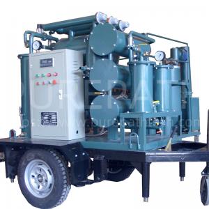 Quality 70KV 110KV  Insulation Oil Purifier Machine Waste Engine Oil Recycling Machine wholesale