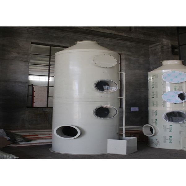 Flue Gas Spray Tower Scrubber 98.6% Metallurgical Exhaust Gas Treatment