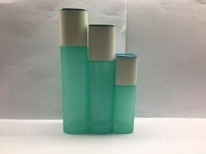Quality 40ml Square Glass Cosmetic Bottles Pump Bottles Lotion Container Various Printing and Color wholesale