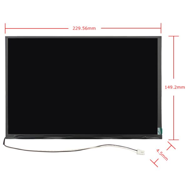 10.1 Inch High Brightness LCD Display 1000nits 1920x1200 With MIPI Interface