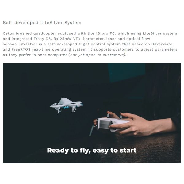 Cetus Fpv Kit Indoor Racing Rc Drone Rtf/bnf Vtx Frsky D 8 Vtx Literadio 2 Se Transmitter Vr02