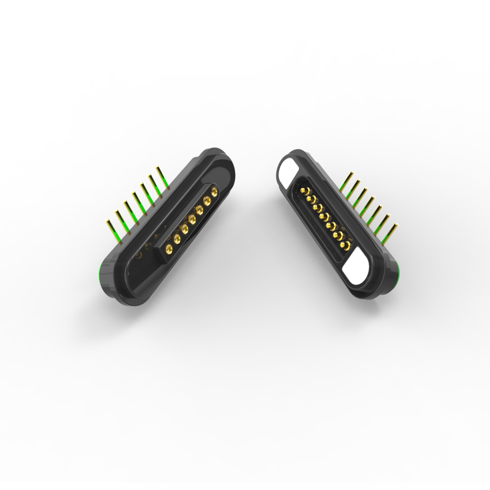 Buy cheap 7 pin magnetic connector 5A male female bening pogo pinconnector on electronic from wholesalers