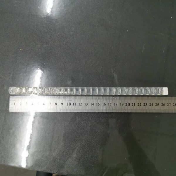 Transparent Plastic Ring Binder 20 Rings Plastic Paper Binder Lightweight