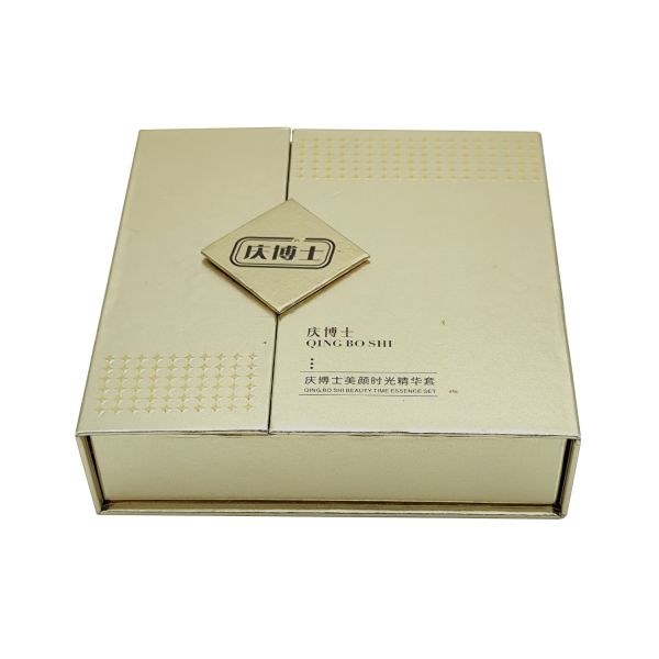 Cuboid Paperboard Custom Gift Box Packaging For Aromatherapy Skincare Essential Oil