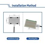 Rain and Snow Sensor Transmitter Junction Box Rainfall Detector Controller RS485