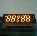 Black Face Numeric LED Display , 7 Segment 4 Digit Display With 120C Operating