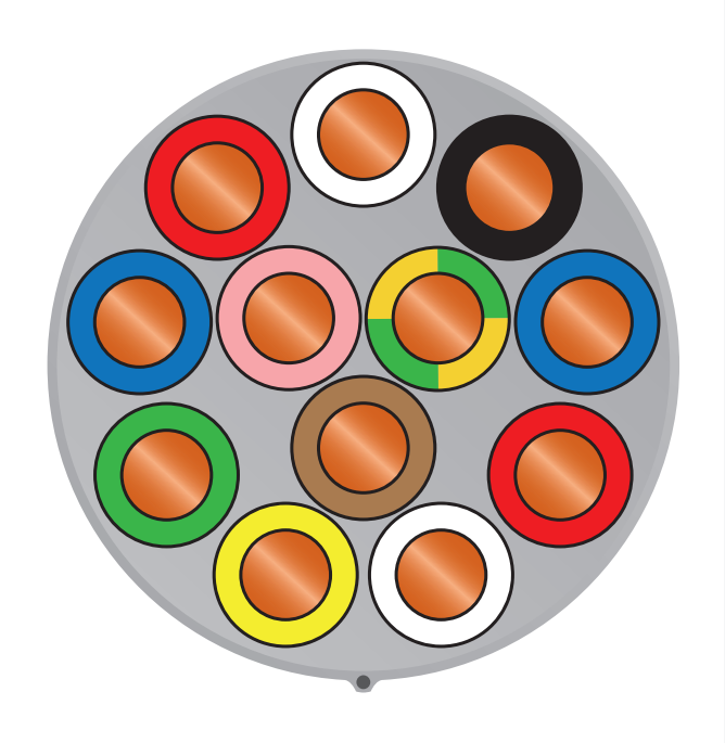 Low Smoke Zero Halogen LSZH Cable Flexible Chemical Resistant