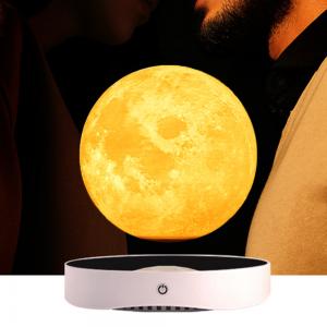 Quality Magnetic Levitation Moon Lamp Intelligent LED Small Night Light For Bedside Living Room Study wholesale