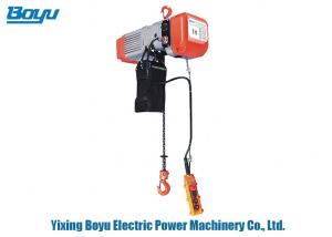 Quality Fixed Transmission Line Stringing Tools 1 Ton Electric Chain Hoist For Lifting wholesale