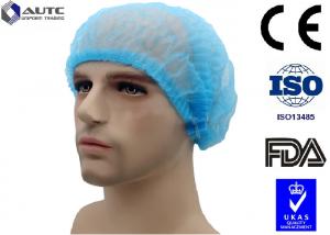 Quality Anti Dust Operating Room Hats , Surgery Scrub Caps Non Allergic Consumables wholesale
