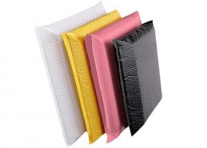 Quality PE Film Colored Bubble Mailers Poly Shipping Envelopes Waterproof Cushion Packaging Bags wholesale