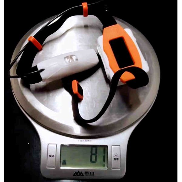 Lightweight 250 Lumens Outdoor Trail Running Head Torch Wide Beam Pattern