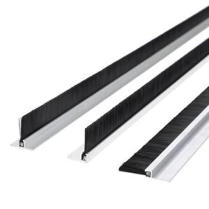 China Sealing Soundproof Nylon Bristle Door Seal Weather Strip Brush on sale