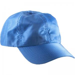 Quality Cleanroom Cap Lint Free Polyester Clean Room Anti Static ESD Cap For Workwear wholesale