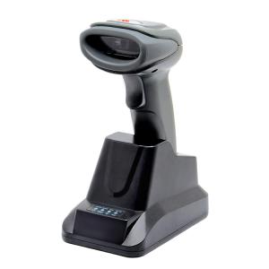 China Bluetooth BLE4.0 Wireless Barcode Scanner Data Matrix Code Reader With Charge Cradle on sale