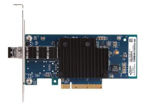 China 10G Ethernet LAN Card Fiber Optical Server NIC PCI Eexpress x8 One Port Network Interface Card IDC Application Cards on sale